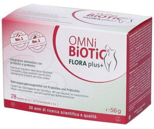 OMNi-BiOTiC Flora Plus+ Probiotikum in Sticks 28 Beutel à 2 Gramm – Bild 1 von 1