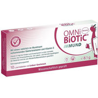 Produktbild von OMNi BiOTiC iMMUND Lutschtabletten mit Vitamin D zuckerfrei für Kinder und Erwachsene 10 Stück