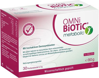 OMNi BiOTiC metabolic Probiotikum Pulver glutenfrei 90 g – Bild 1 von 2
