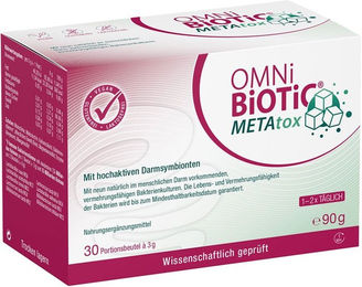 OMNi BiOTiC METAtox Pulver glutenfrei und laktosefrei 90 g – Bild 1 von 2