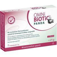 Produktbild von OMNi BiOTiC Panda Pulver für Schwangere, Stillende und Kinder, glutenfrei und laktosefrei, 7 x 21 g