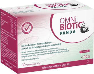 OMNi BiOTiC Panda Pulver glutenfrei und laktosefrei für Schwangere, Stillende und Kinder 90 g – Bild 1 von 2