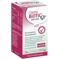 Produktbild von Omni Biotic Reise Pulver Sticks 33,6 g glutenfrei und laktosefrei