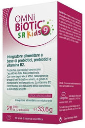 OMNi-BiOTiC SR 9 KIDS Probiotikum Sticks für Kinder glutenfrei und laktosefrei 28 Stück – Bild 1 von 1