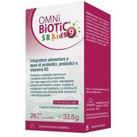 Produktbild von OMNi-BiOTiC SR 9 KIDS Probiotikum Sticks für Kinder glutenfrei und laktosefrei 28 Stück