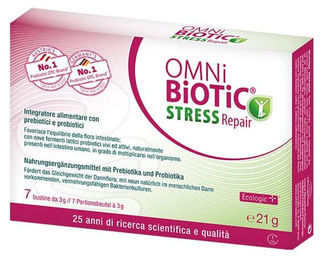 OMNi-BiOTiC Stress Repair Institut Allergosan glutenfrei und laktosefrei 7 Sticks à 3 g – Bild 1 von 1