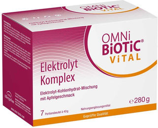 Omni Biotic Vital Elektrolyt Komplex Apfel Pulver Sachet – Bild 1 von 1