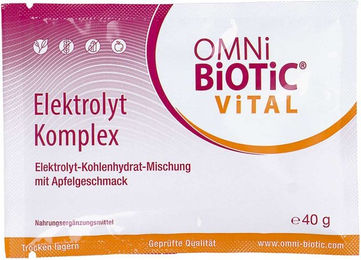 OMNi BiOTiC ViTAL Elektrolyt Komplex Apfel Pulver Sachet glutenfrei und laktosefrei – Bild 1 von 1