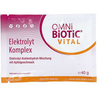 Produktbild von OMNi BiOTiC ViTAL Elektrolyt Komplex Apfel Pulver Sachet glutenfrei und laktosefrei