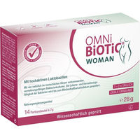 Produktbild von Omni Biotic Woman Pulver 28 g glutenfrei und laktosefrei für Frauen, Schwangere und Stillende
