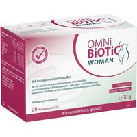 Produktbild von Omni Biotic Woman Pulver 56 g glutenfrei und laktosefrei für Frauen, Schwangere und Stillende
