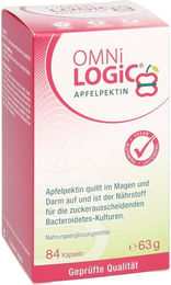 OMNi-LOGiC Apfelpektin Kapseln glutenfrei ohne Gelatine 84 Stück – Bild 1 von 2