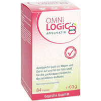 Produktbild von OMNi-LOGiC Apfelpektin Kapseln glutenfrei ohne Gelatine 84 Stück