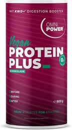 OMNi-Power Protein Plus Mehrkomponenten Protein Pulver Schokolade 900g vegan vegetarisch – Bild 1 von 2
