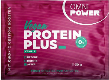 OMNi-Power Protein Shake Vanille Mehrkomponenten Protein Pulver vegan vegetarisch – Bild 1 von 1