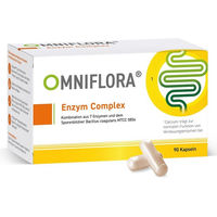 Produktbild von Omniflora Enzym Complex mit 7 Enzymen und Bacillus coagulans Kapseln glutenfrei und ohne Zusatzstoffe 90 Stück