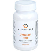 Produktbild von Omnilact Plus Vita World Kapseln 100 Stück vegan laktosefrei glutenfrei
