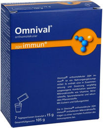 Omnival Ortho 2oh Immun Granulat Pulver laktosefrei und glutenfrei 7 Stück – Bild 1 von 3