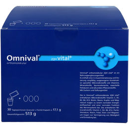 Omnival orthomolekular 2OH vital Kapseln laktosefrei und glutenfrei 30 Stück – Bild 1 von 3