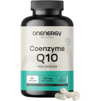 Produktbild von OnEnergy Coenzym Q10 Ubiquinon 100 mg Kapseln vegan ohne Zusatzstoffe 60 Stück
