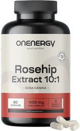 OnEnergy Hagebutte Extrakt 10:1 Kapseln vegan ohne Gelatine 90 Stück – Bild 1 von 1