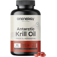 Produktbild von OnEnergy Krillöl 1200 mg mit Omega-3 und Astaxanthin Kapseln 180 Stück