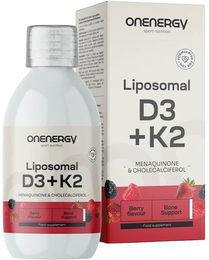 OnEnergy Liposomales Vitamin D3 + K2 2000 IE Flüssig für Sportler und Senioren – Bild 1 von 1