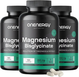 Onenergy Magnesiumbisglycinat 300 mg Kapseln 180 Stück – Bild 1 von 1
