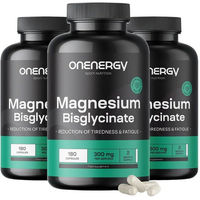 Produktbild von Onenergy Magnesiumbisglycinat 300 mg Kapseln 180 Stück