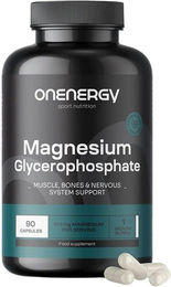 OnEnergy Magnesiumglycerophosphat Kapseln vegan für Sportler 90 Stück – Bild 1 von 1