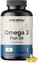 OnEnergy Omega-3 1200 mg Fischöl Kapseln für Sportler 360 Stück – Bild 1 von 1