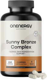 OnEnergy Sunny Bronze Complex Kapseln mit Zink, Biotin und Selen 200 Stück – Bild 1 von 1