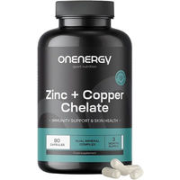 Produktbild von OnEnergy Zink und Kupferchelat als Bisglycinat in Kapseln
