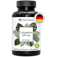 Produktbild von Only Nature L-Glutathion hochdosiert vegan Kapseln ohne Zusatzstoffe