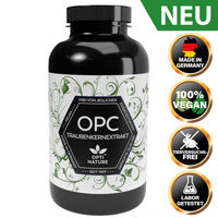 Produktbild von Opti Nature OPC Traubenkernextrakt Kapseln vegan 180 Stück