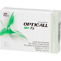 Produktbild von Opticall 25 Bio Augenpflege Tabletten 30 Stück