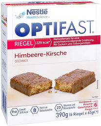 Optifast Proteinriegel Himbeere-Kirsche – Bild 1 von 4