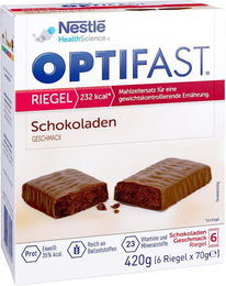 Optifast Proteinriegel Schokolade 420 g – Bild 1 von 5