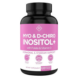 Optify Myo & D-Chiro Inositol mit Folsäure und Vitamin D3 Kapseln für Frauen 120 Stück – Bild 1 von 2