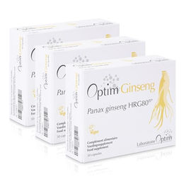 OPTIM Koreanischer Roter Panax Ginseng Hochdosiert Vegan 90 Kapseln – Bild 1 von 2