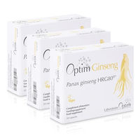 Produktbild von OPTIM Koreanischer Roter Panax Ginseng Hochdosiert Vegan 90 Kapseln