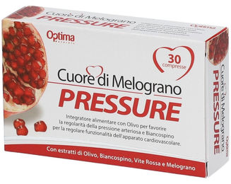 Optima Naturals Cuore Di Melograno Pressure Kräuter-Komplex Tabletten 30 Stück 1 g – Bild 1 von 1