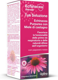 Optima Naturals Echinacea Benefit Tus Lösung vegetarisch und zuckerfrei 200 ml – Bild 1 von 3