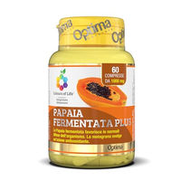 Produktbild von Optima Naturals Papaya Fermentata Plus mit Papain - Vegan und Glutenfrei - 60 Tabletten