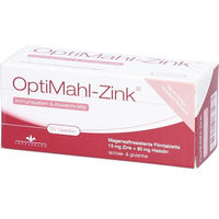 Produktbild von OptiMahl Zink Gluconat 15 mg Tabletten 50 Stück