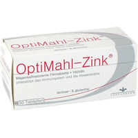 Produktbild von Optimahl Zink Gluconat 15 mg Tabletten laktosefrei zuckerfrei glutenfrei für Erwachsene Sportler und Frauen
