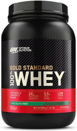 Optimum Nutrition 100% Whey Gold Standard Protein Pulver Chocolate Mint 908 g – Bild 1 von 2