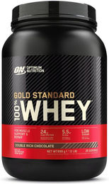 Optimum Nutrition 100% Whey Gold Standard Protein Pulver Double Rich Chocolate – Bild 1 von 2