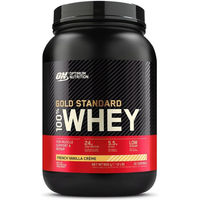 Produktbild von Optimum Nutrition 100% Whey Gold Standard Protein Pulver French Vanilla Crème 908 g