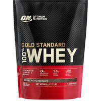 Produktbild von Optimum Nutrition 100% Whey Gold Standard Whey Protein Mischung Double Rich Chocolate 450 g